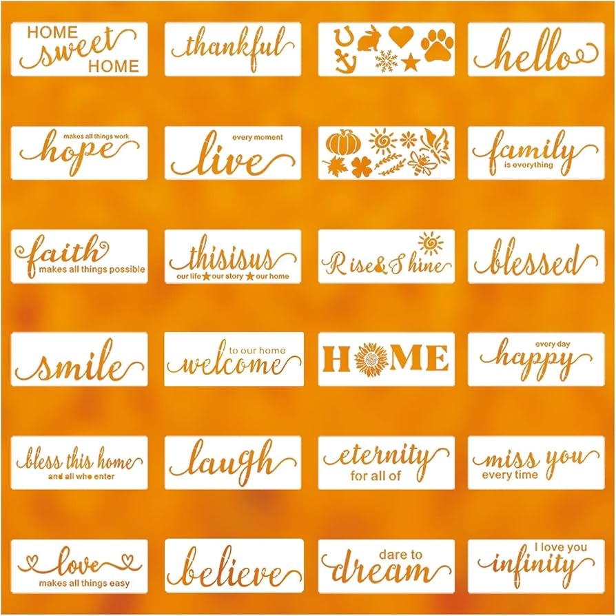 Welcome Yall Free Printable Stencil