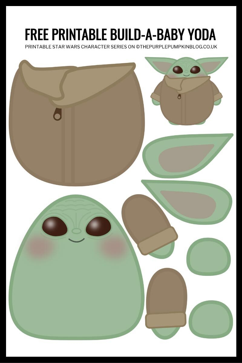 Yoda Stencils Free Printable