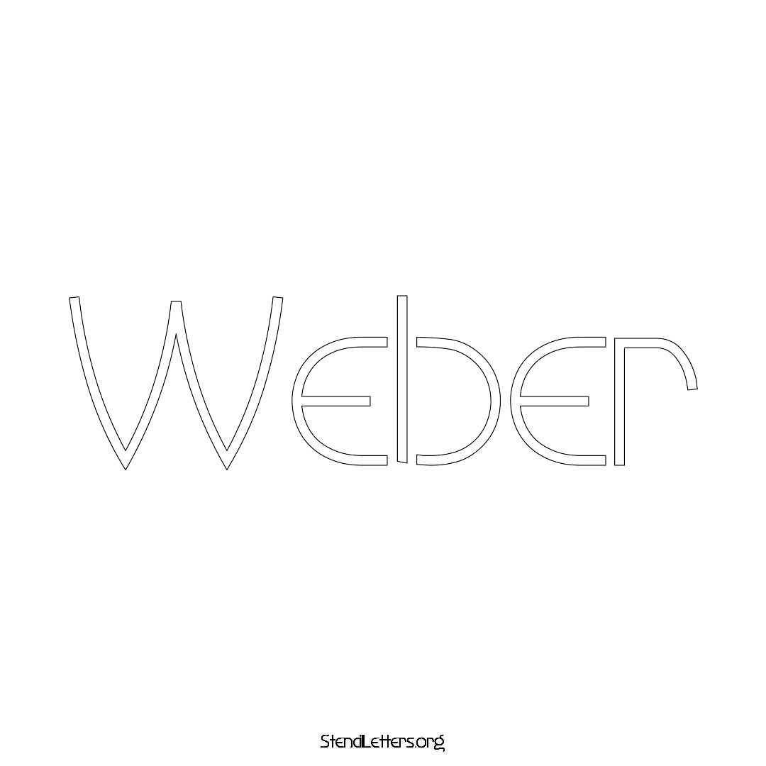 Weber Free Printable Family Name Stencils With 6 Unique Typography And Lettering Bridges Stencil Letters Org