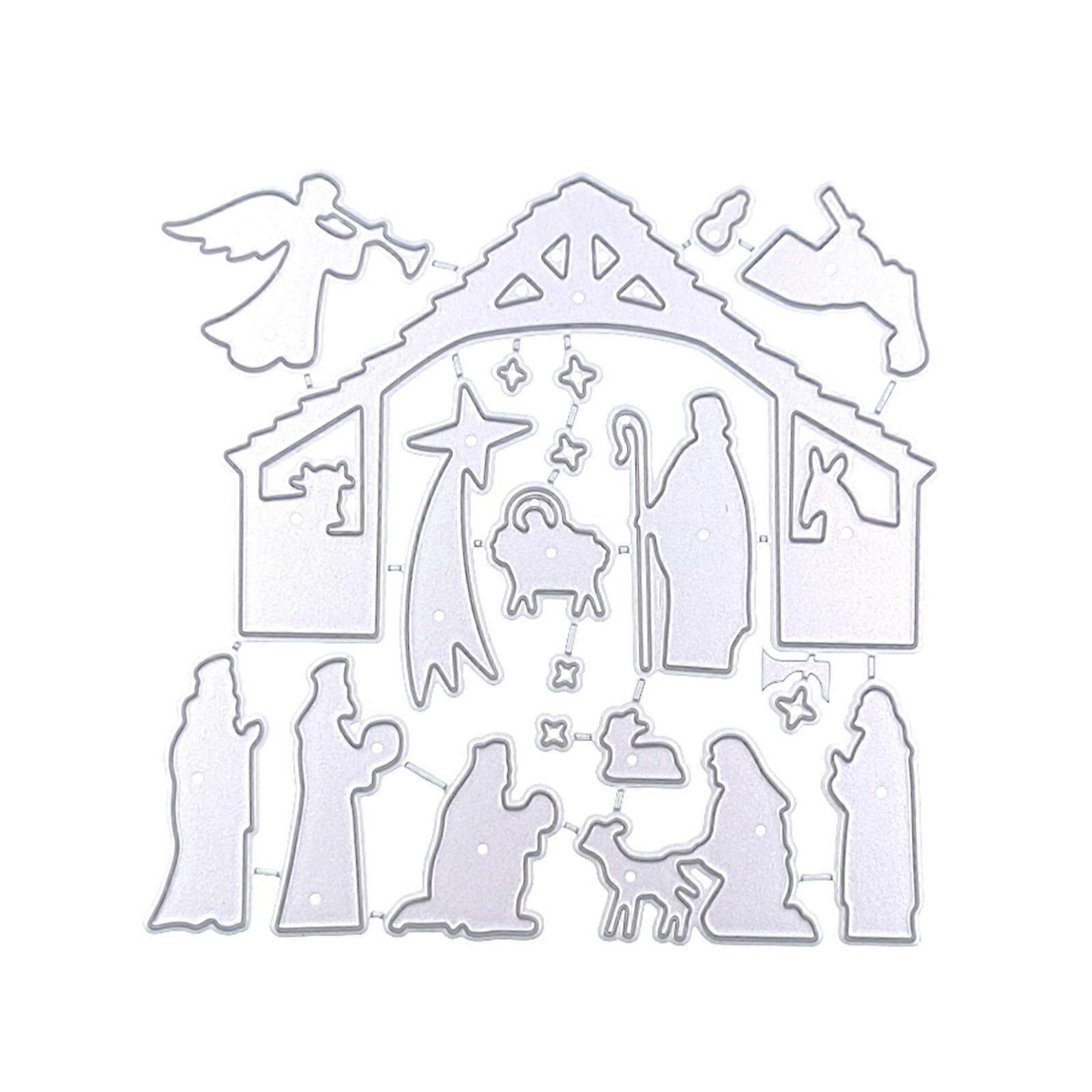 Free Printable Stencil Nativity Scene