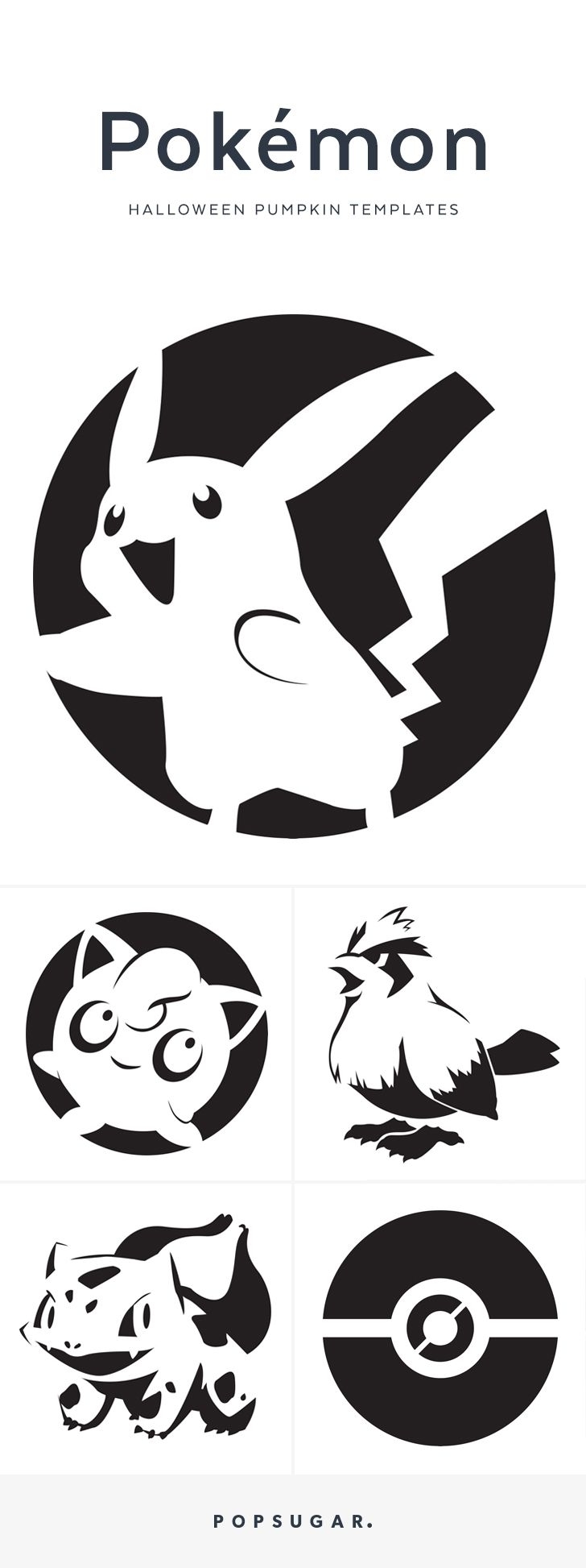 Pumpkin Stencils Printable Free Pokemon