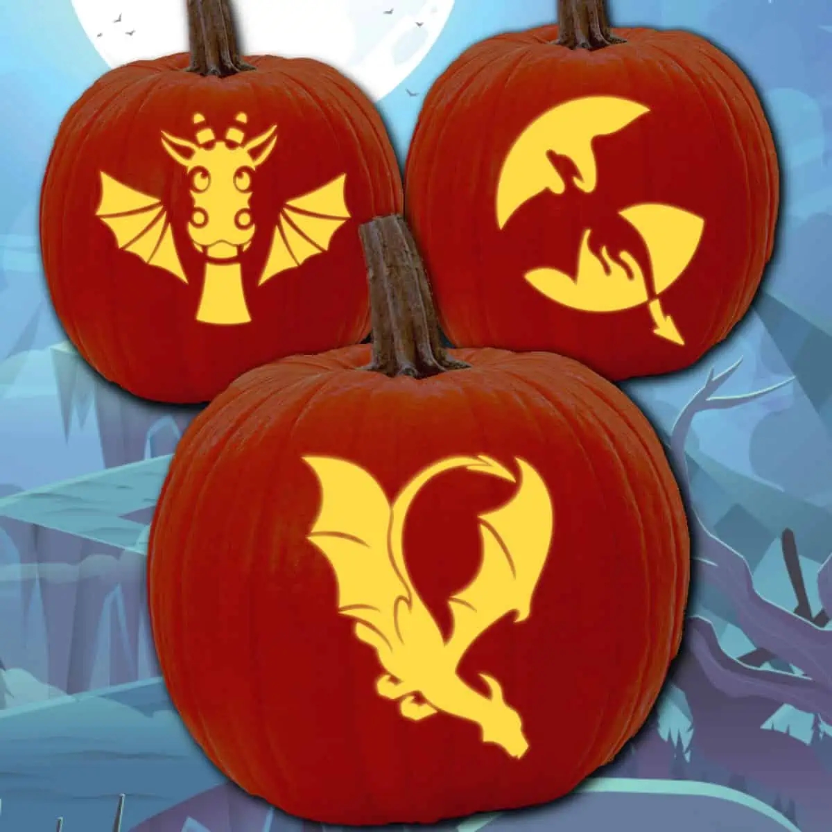 15 Dragon Pumpkin Carving Patterns Free Stencils Artsy Pretty Plants