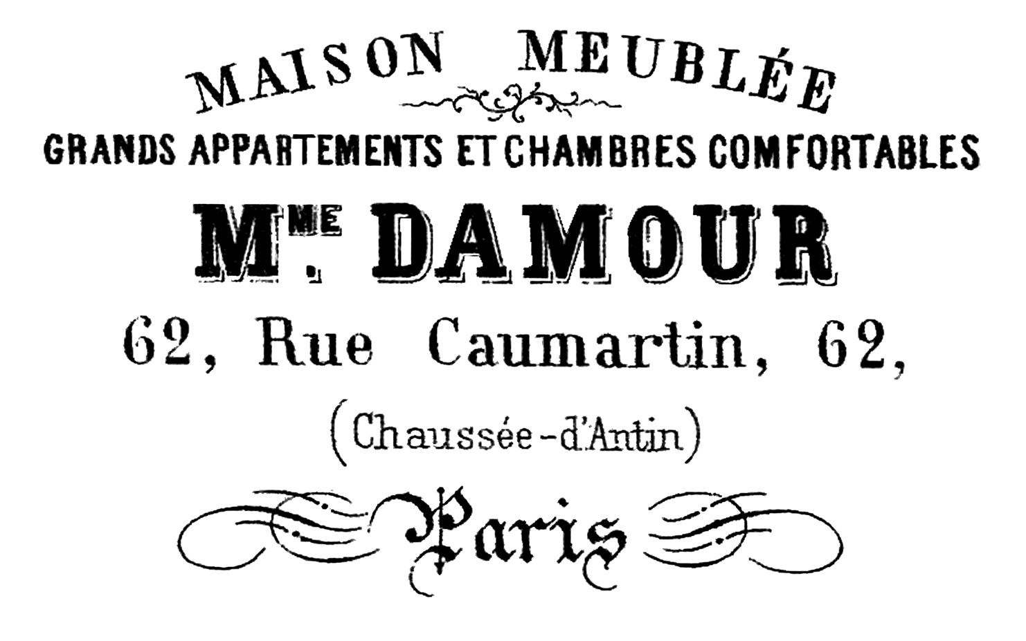 16 Paris Typography Clipart The Graphics Fairy