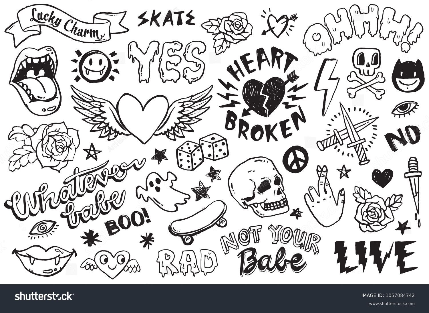 18 Thousand Finger Tattoo Design Royalty Free Images Stock Photos Pictures Shutterstock