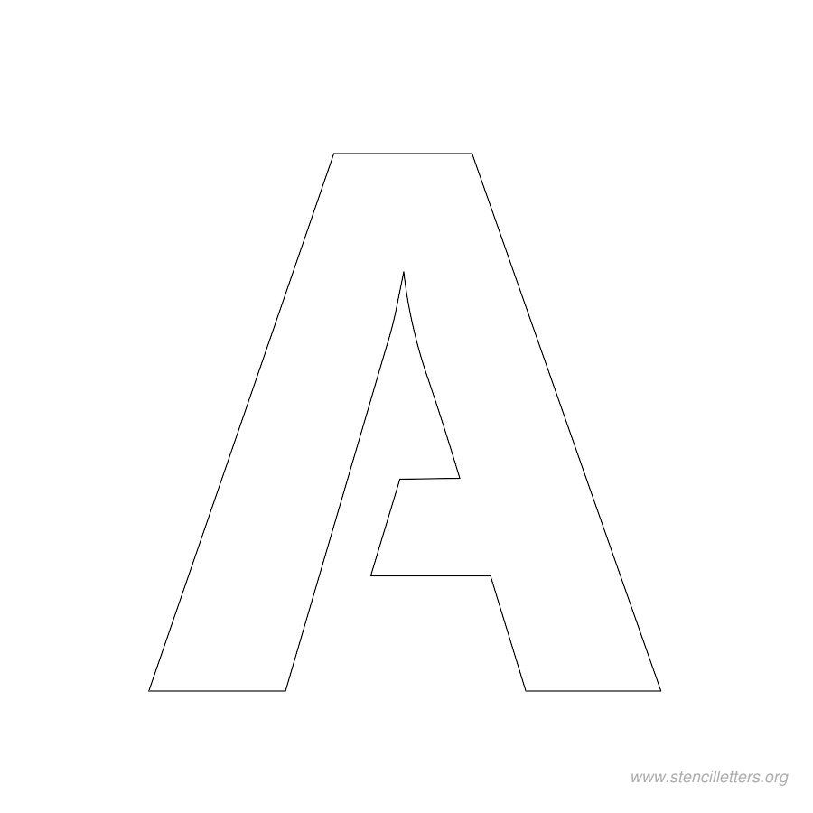 Free Printable Stencils Letters 2 Inch