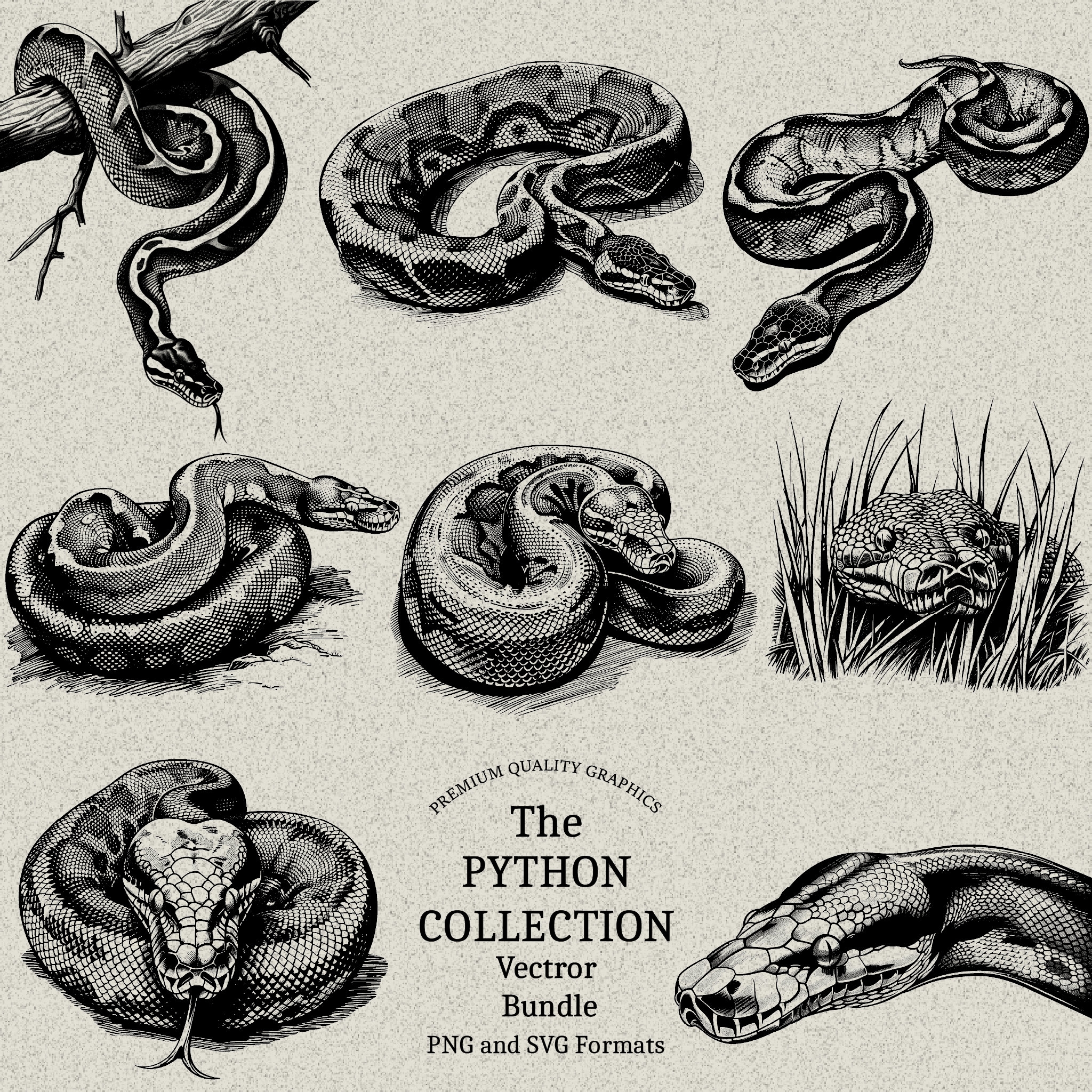 Free Printable Python Stencil