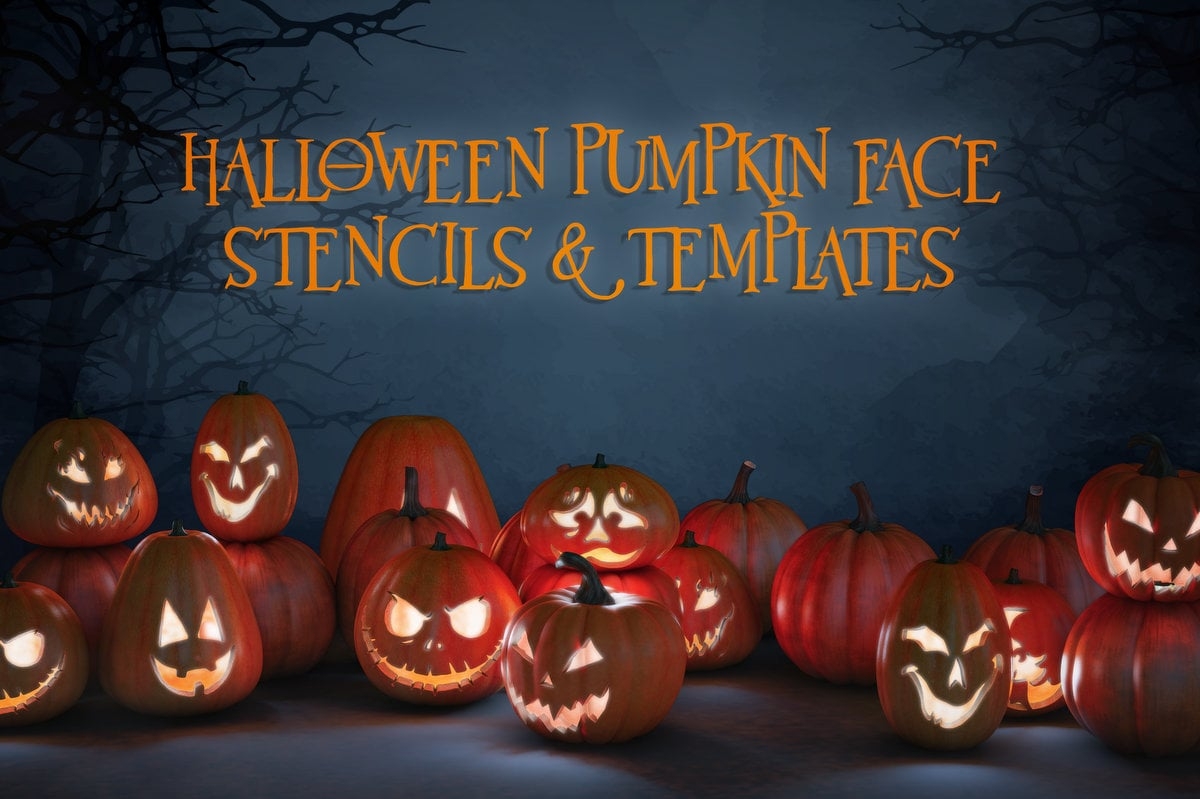 30 Halloween Pumpkin Face Template Stencils For Carving Jack O lanterns The Easy Way At PrintColorFun