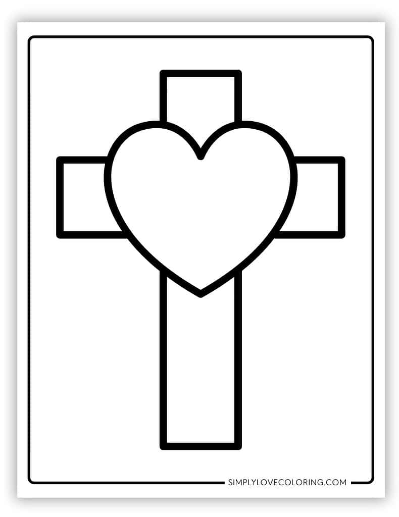 Big Free Printable Cross Stencil