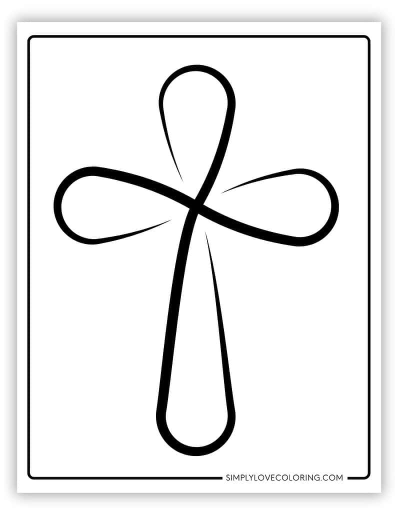 32 Easter Cross Template Printables Free PDF Downloads Simply Love Coloring