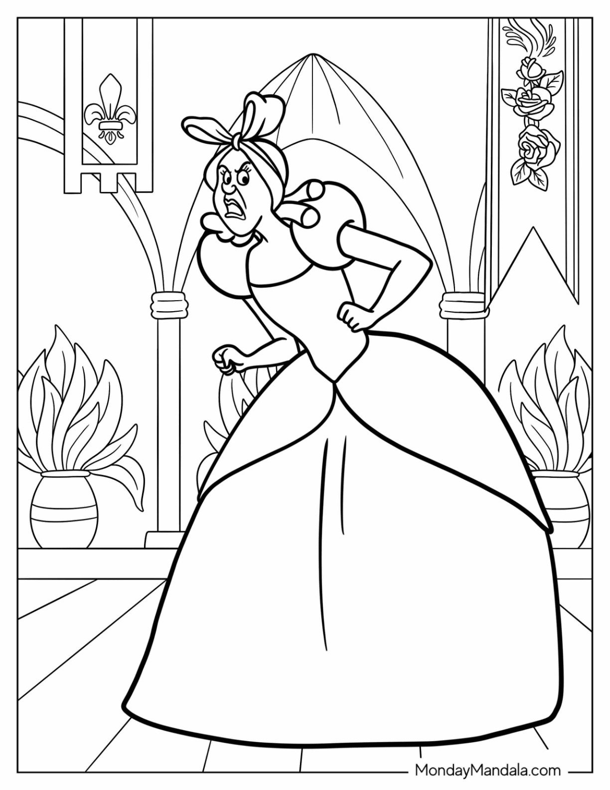 Free Printable Cinderella Stencils