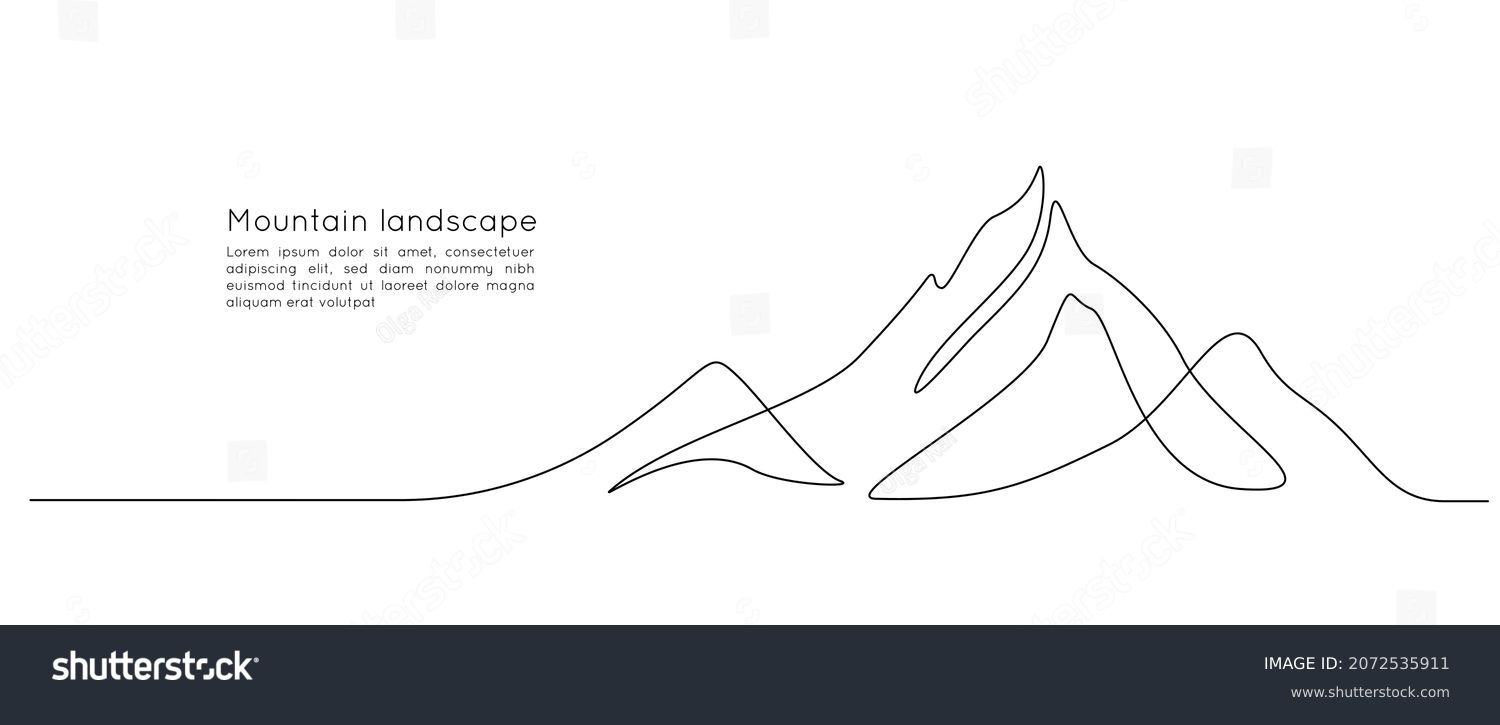 Free Printable Rock Mountain Stencils