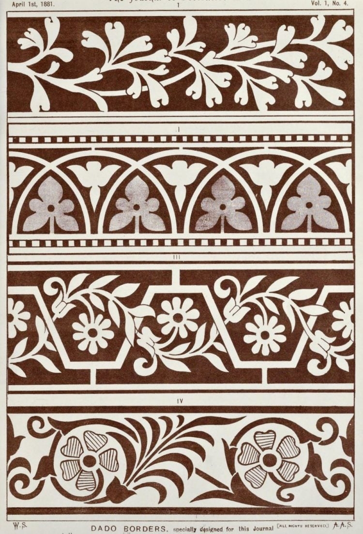 40 Classic Vintage Stencil Designs You Can Download Use Click Americana