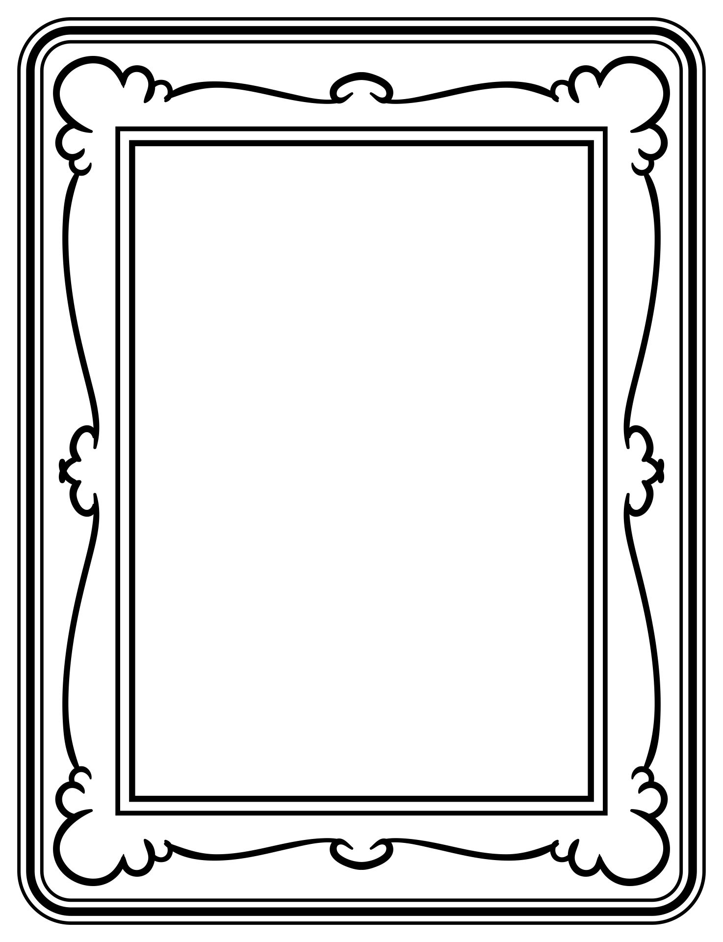 4X6 Picture Frame Borders 10 Free PDF Printables Printablee Paper Picture Frames Picture Frame Template Printable Frames