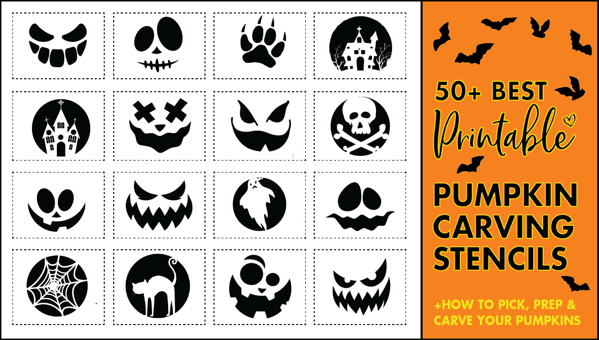 Small Pumpkin Stencils Free Printable Easy