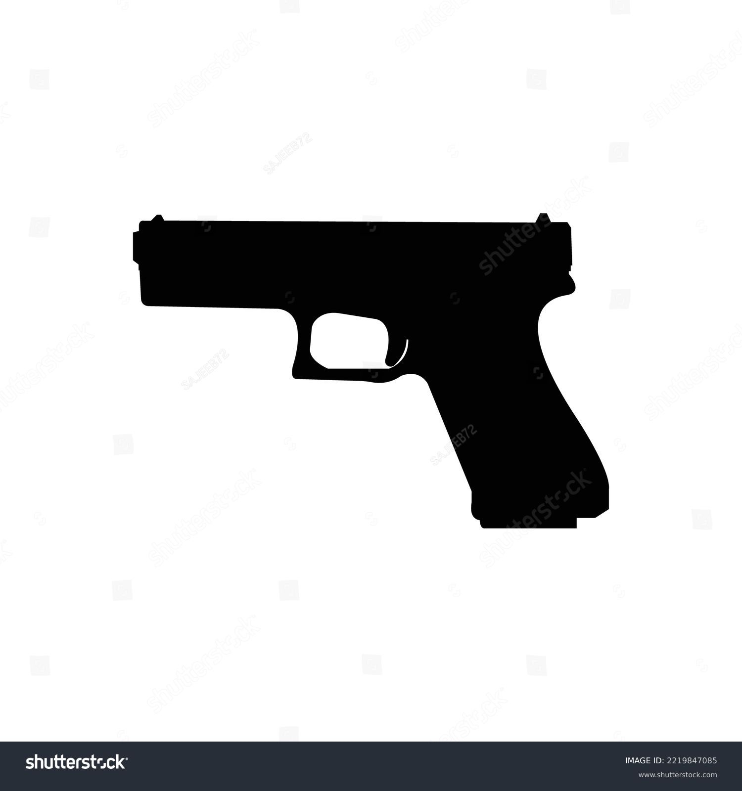 683 Glock Isolated Stock Vectors And Vector Art Shutterstock