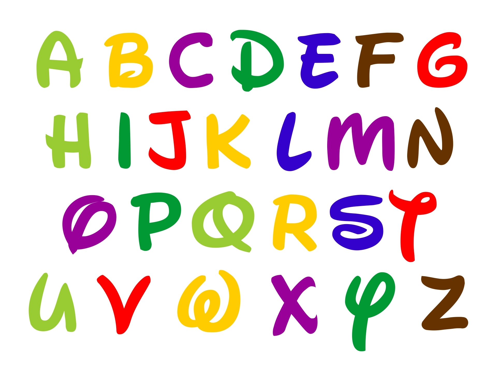 Alphabet Disney Font 10 Free PDF Printables Printablee Worksheets Library