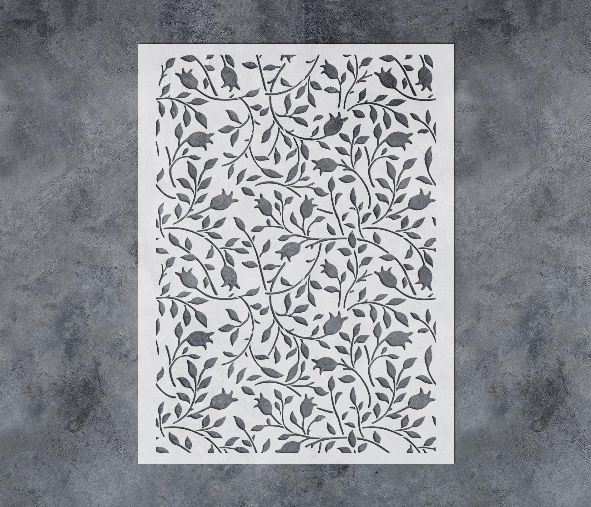 Free Printable Wall Vine Stencils
