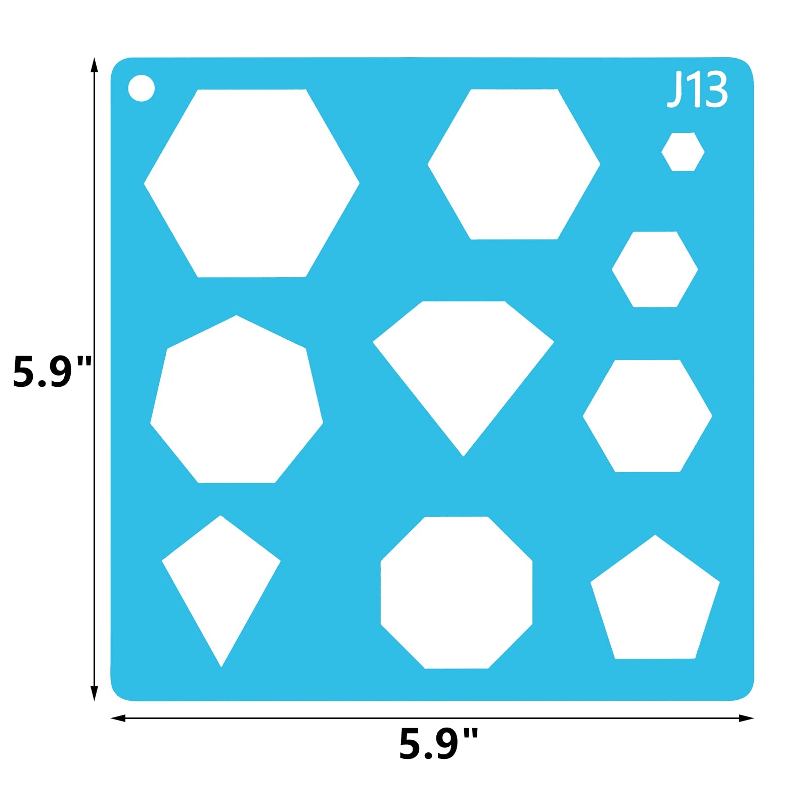 Amazon Peohud 40 Pieces Stencils For Kids Geometric Shaped Stencil Simple Drawing Chalk Stencils Colorful Art Painting Template For DIY Craft 5 9 X 5 9 Inches Arts Crafts Sewing