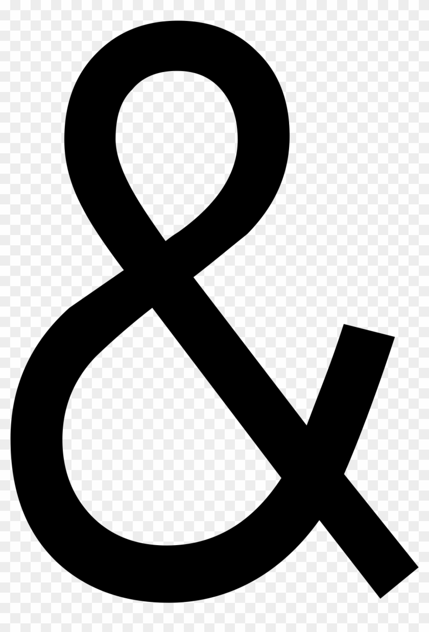 Free Printable Ampersand Stencil