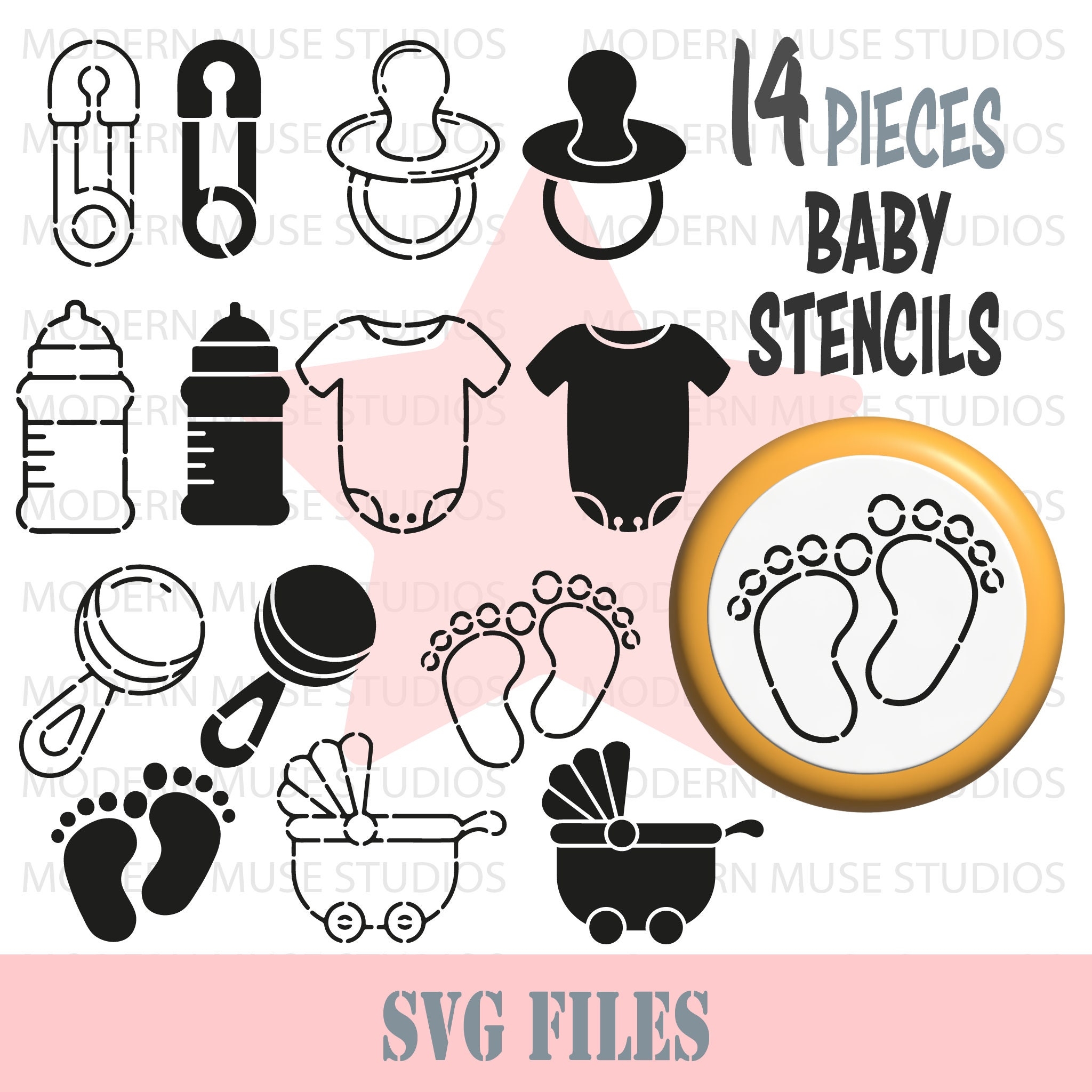 Free Printable Baby Stencils