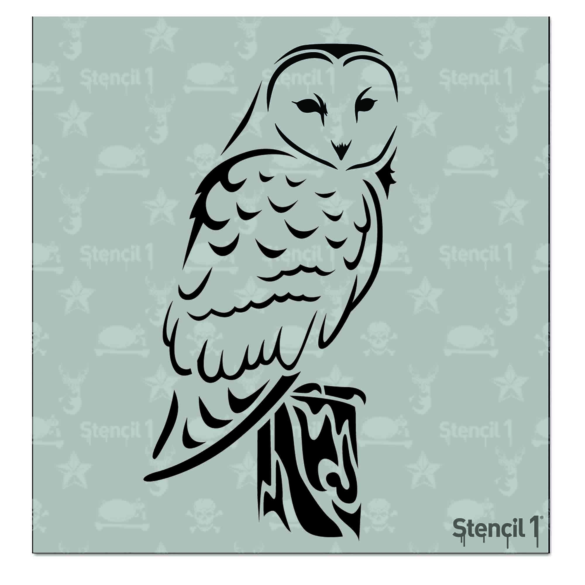 Free Printable Owl Stencil For Painting