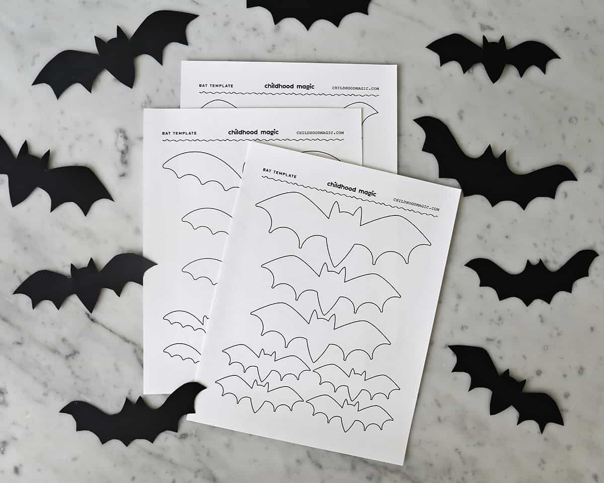 Halloween Bat Stencil Free Printable