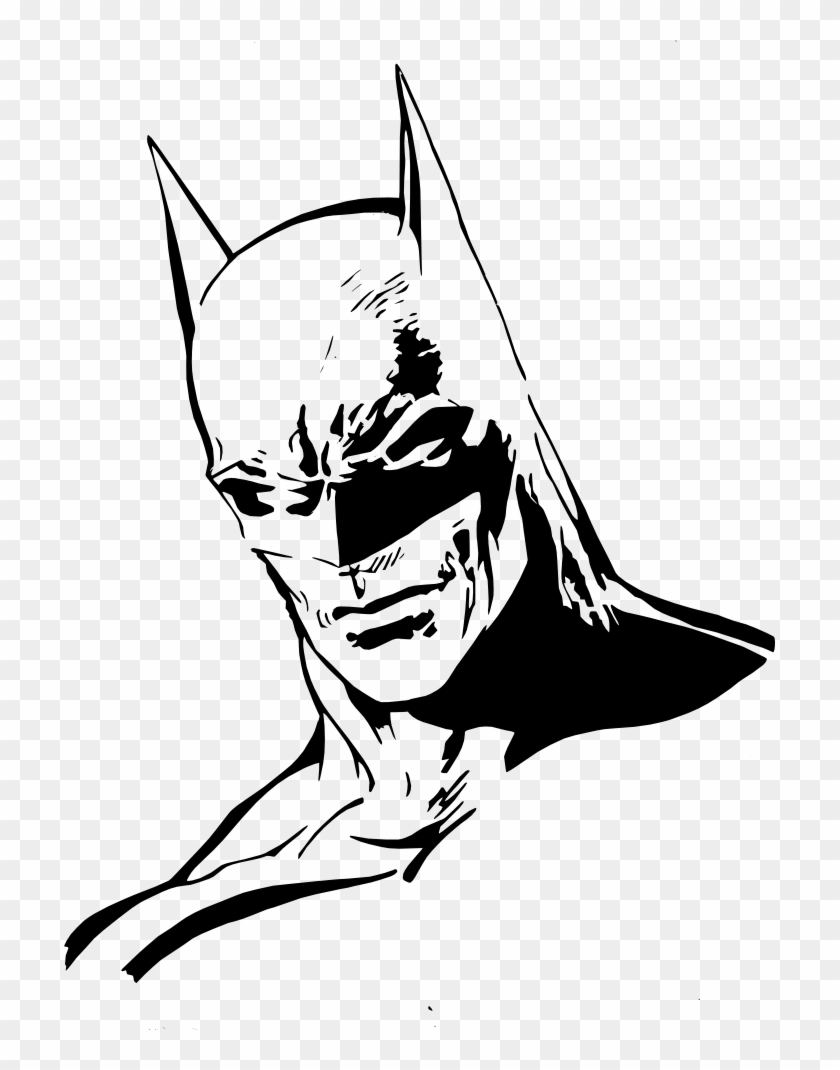 Batman Stencil Batman Stencil Png Free Transparent PNG Clipart Images Download