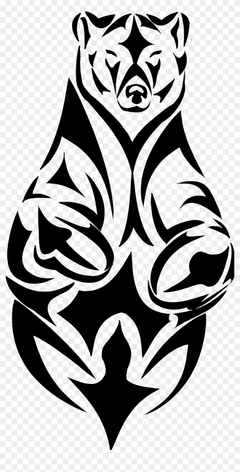 Best 25 Bear Claw Tattoo Ideas On Pinterest Tribal Bear Tattoo Free Transparent PNG Clipart Images Download