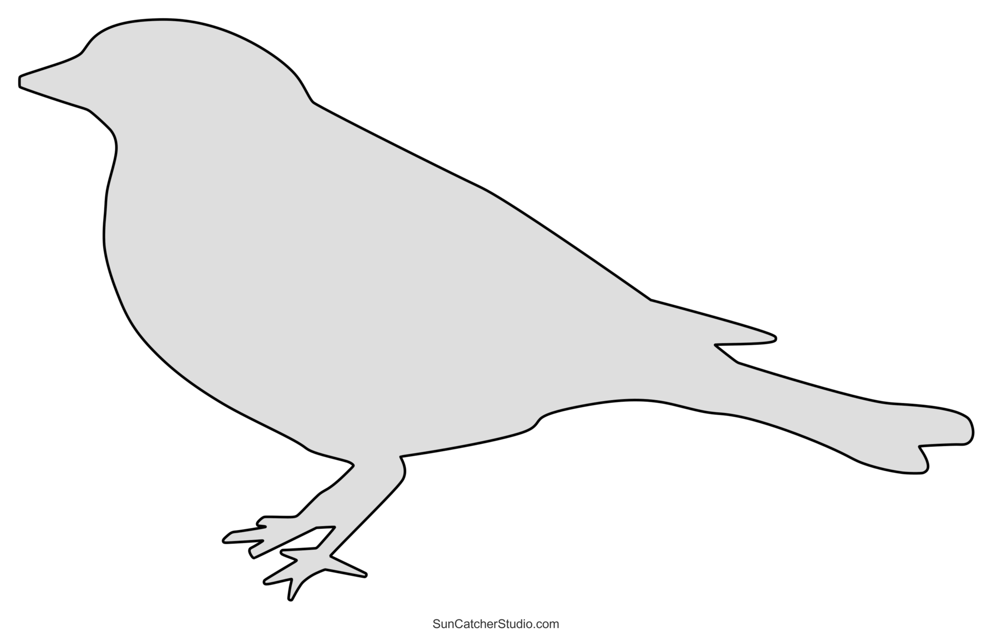 Bird Stencils Free Printable