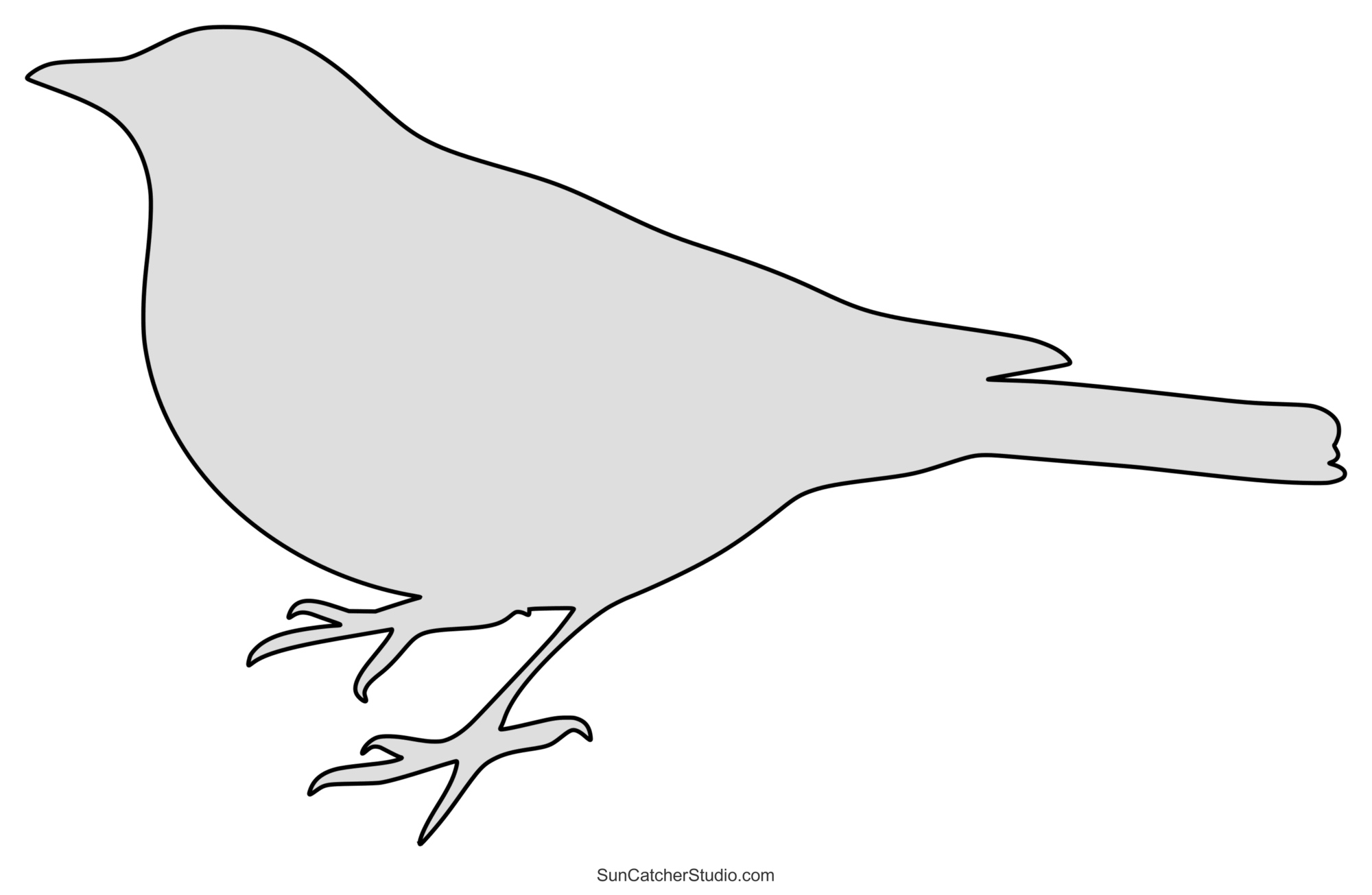 Free Printable Stencils Of Birds
