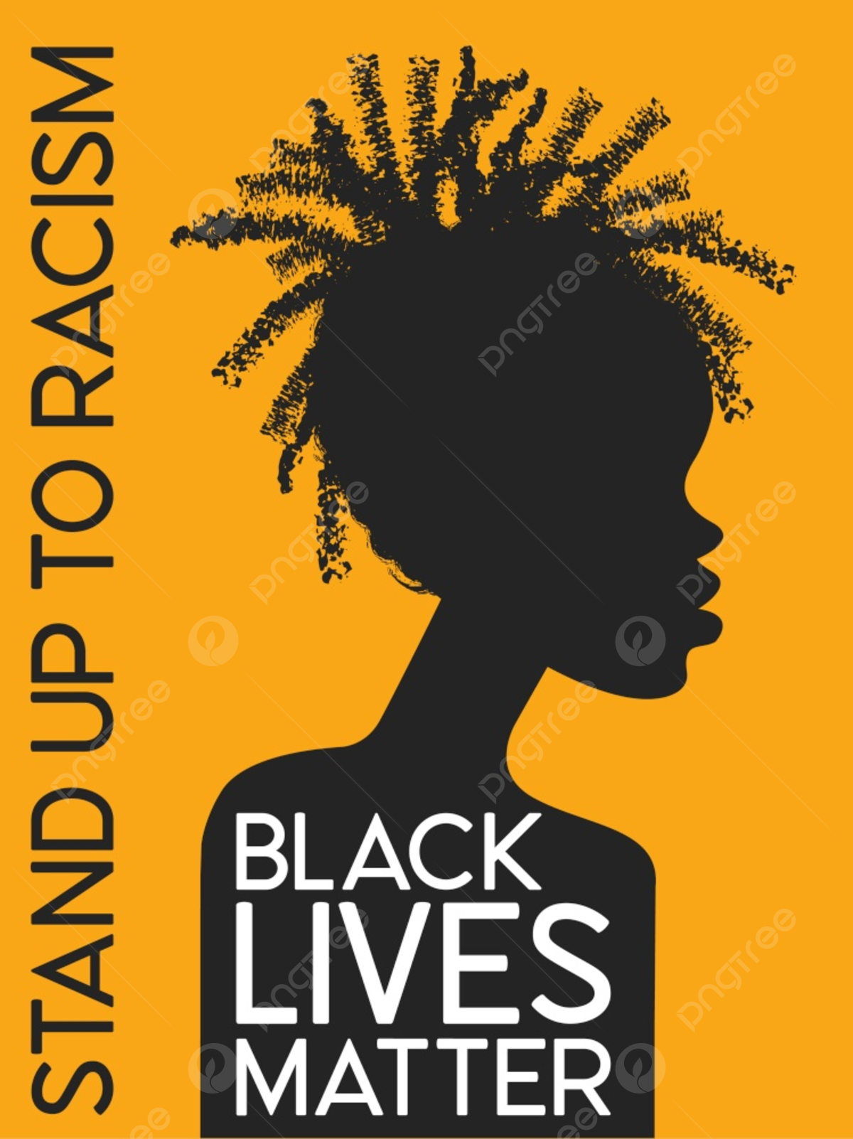 Black Lives Matter Stencil Printable Free