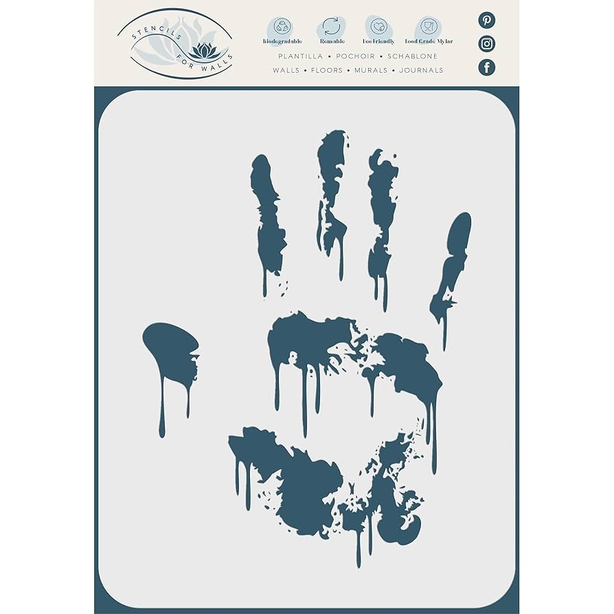 Free Printable Slime Stencil
