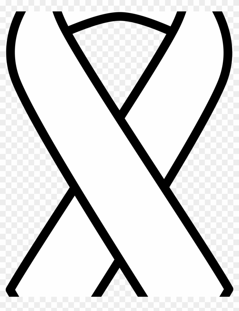 Free Printable Ribbon Awareness Stencil