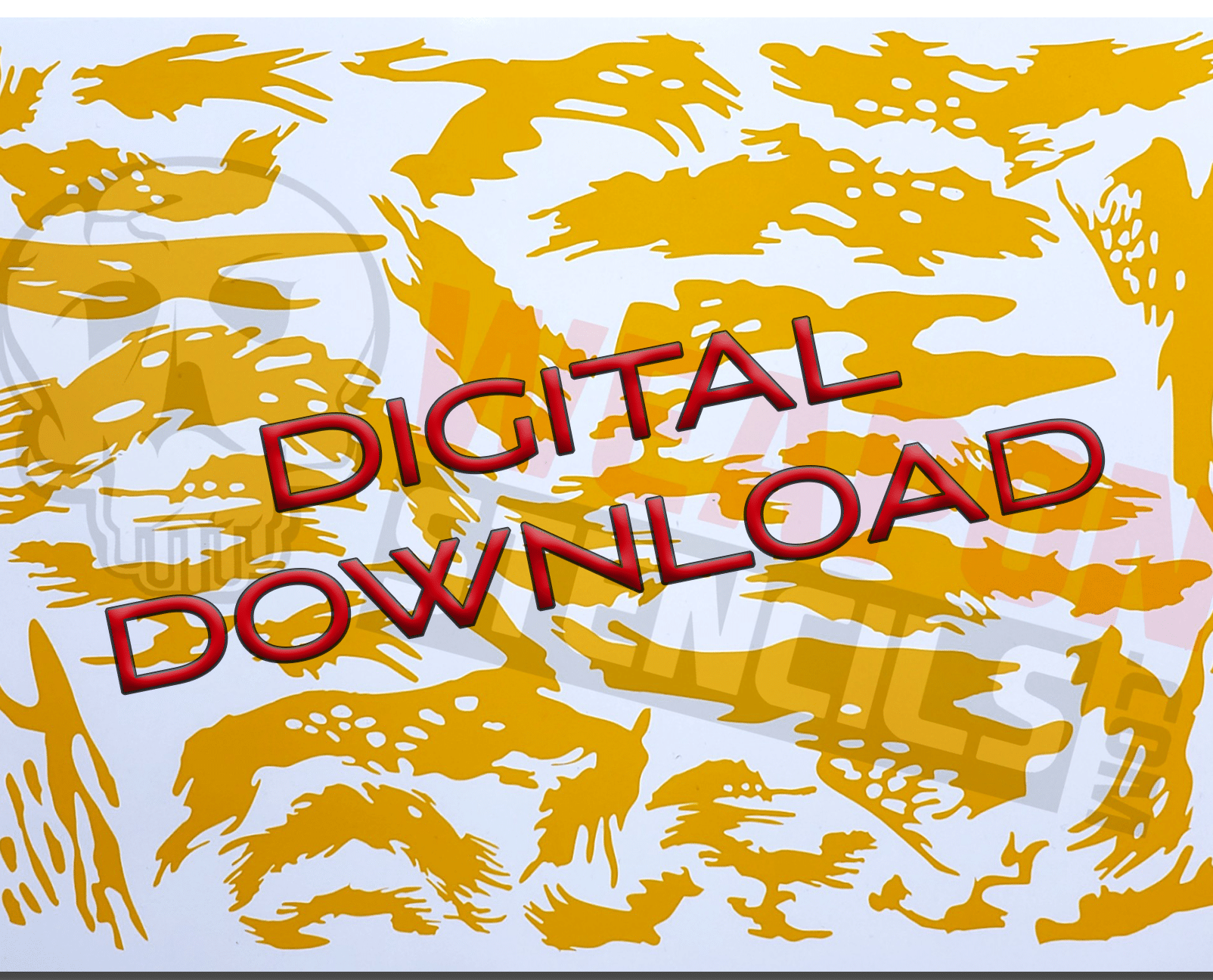 Brushstroke Camo VECTOR FILE DOWNLOAD Weaponstencils