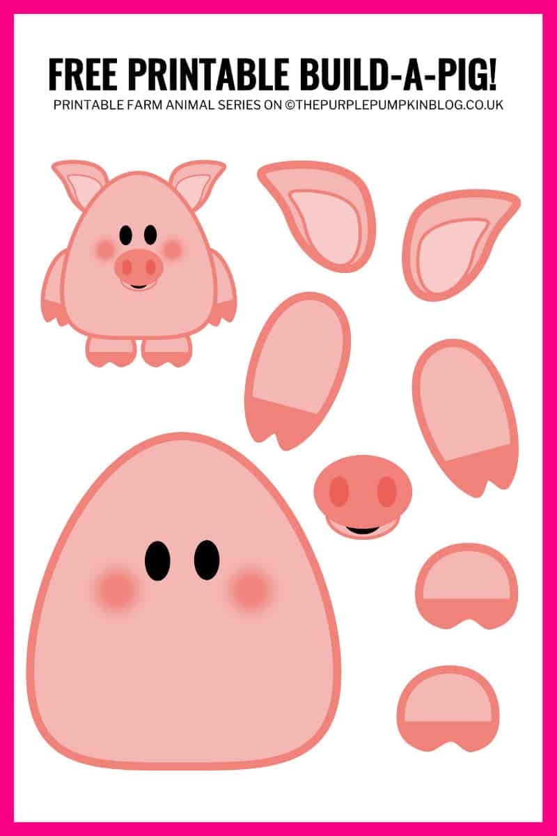 Free Printable Animal Character Stencils