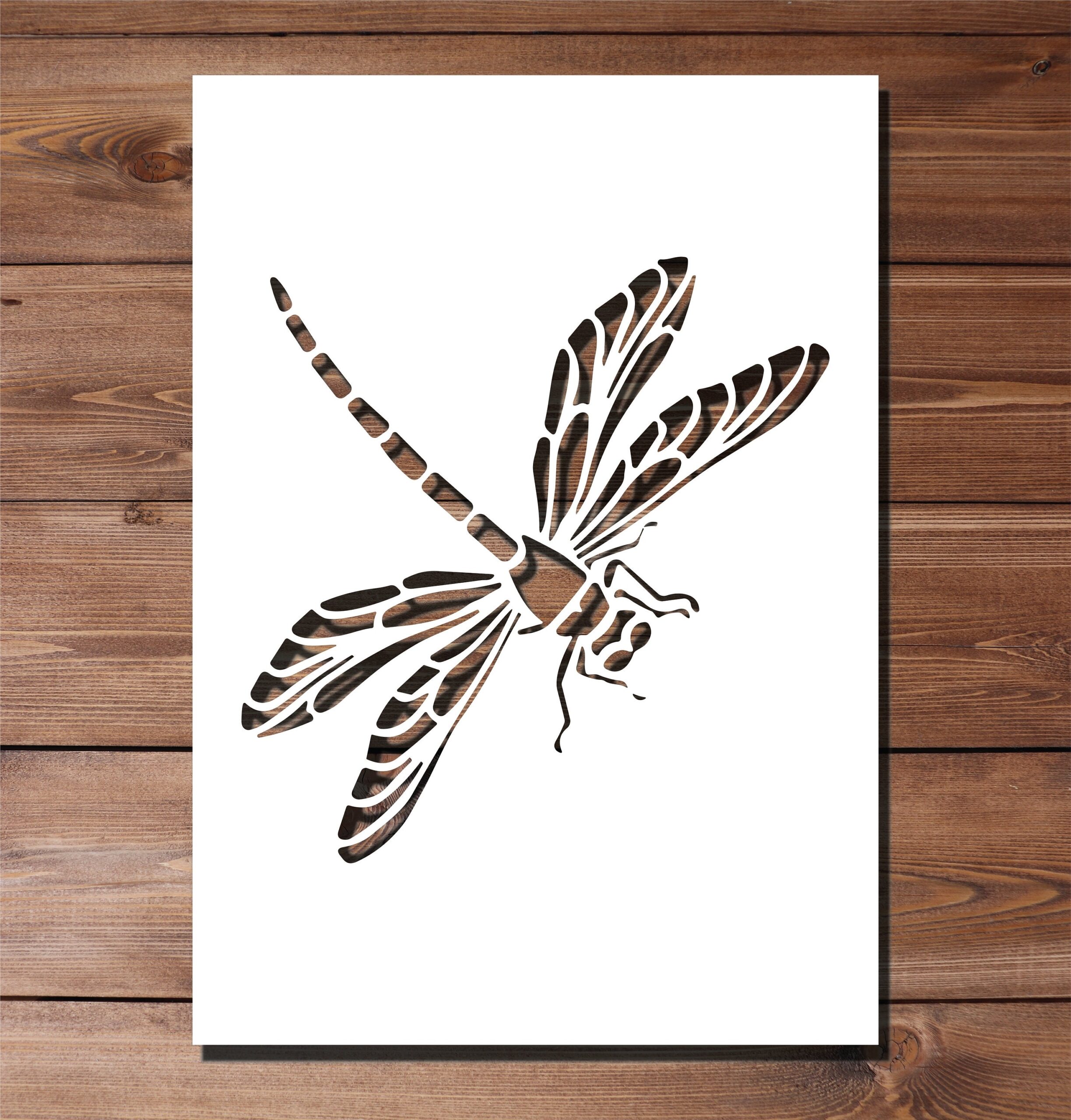 Butterfly Stencils For Painting Large Etsy