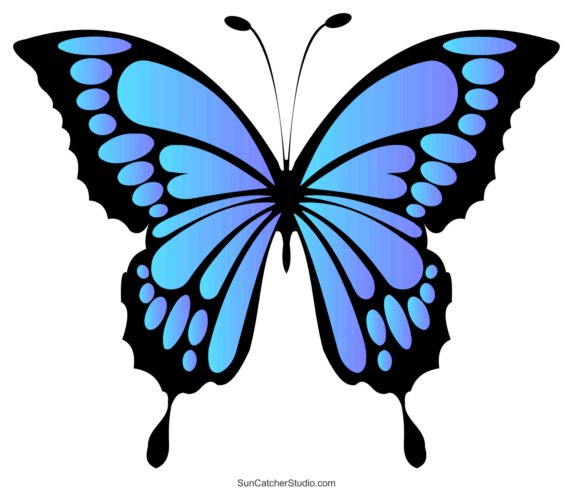 Free Printable Butterfly Stencils