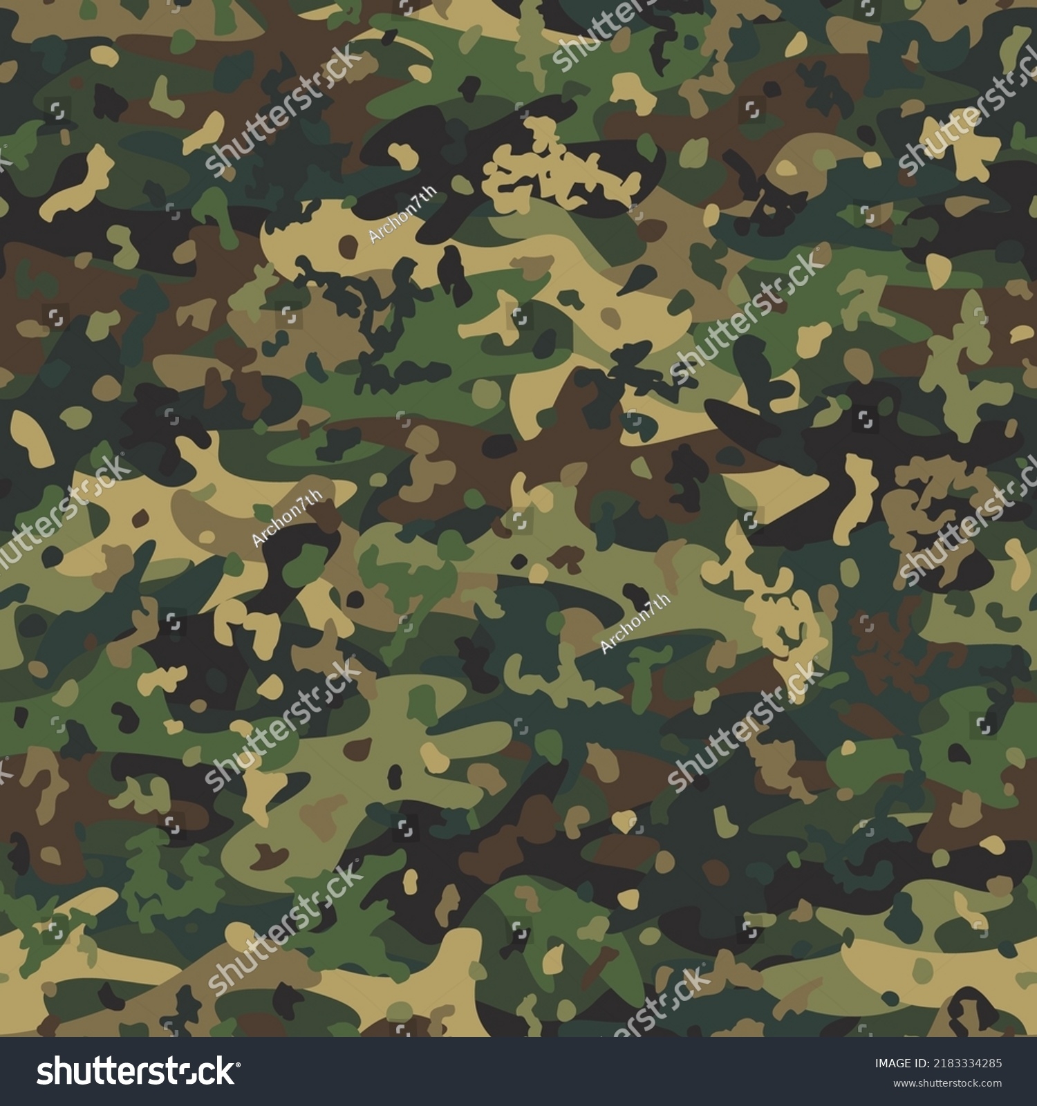 Free Printable Swamp Camo Stenciles