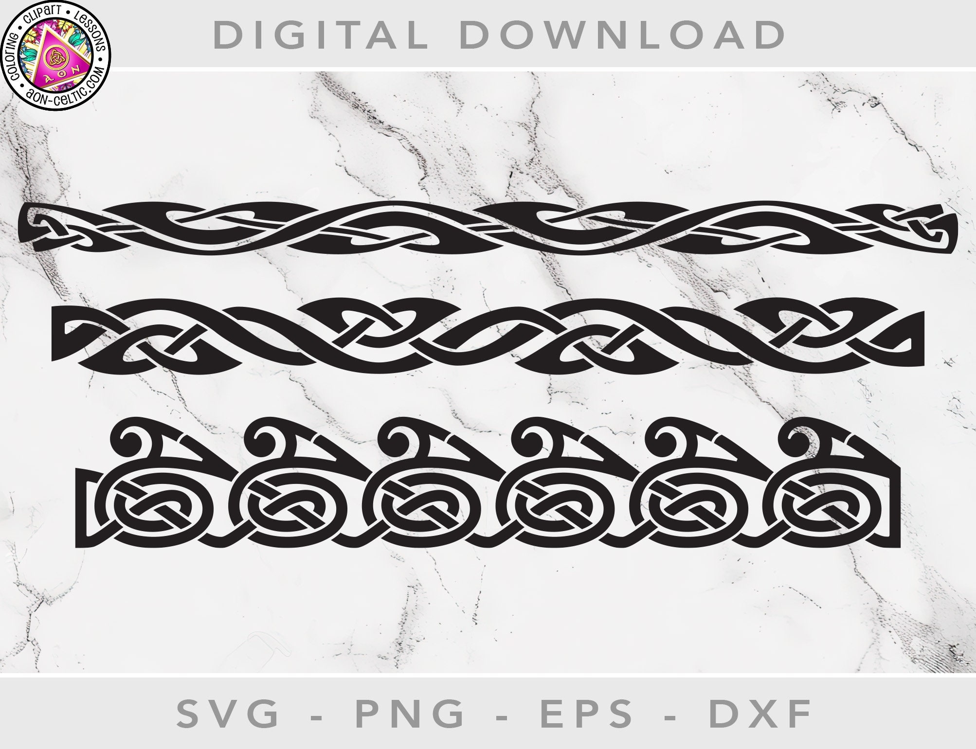 Free Printable Celtic Stencil Borders