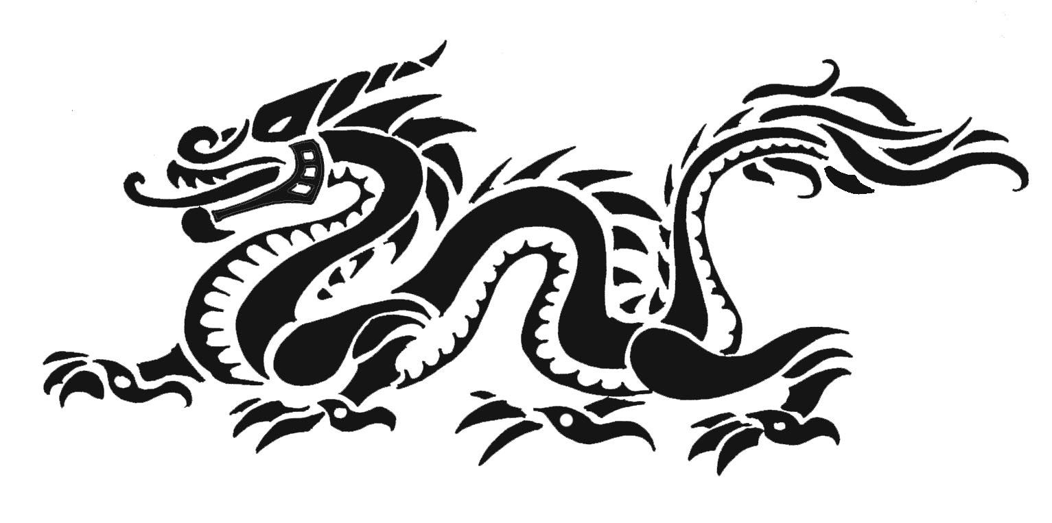 Chinese Dragon Template