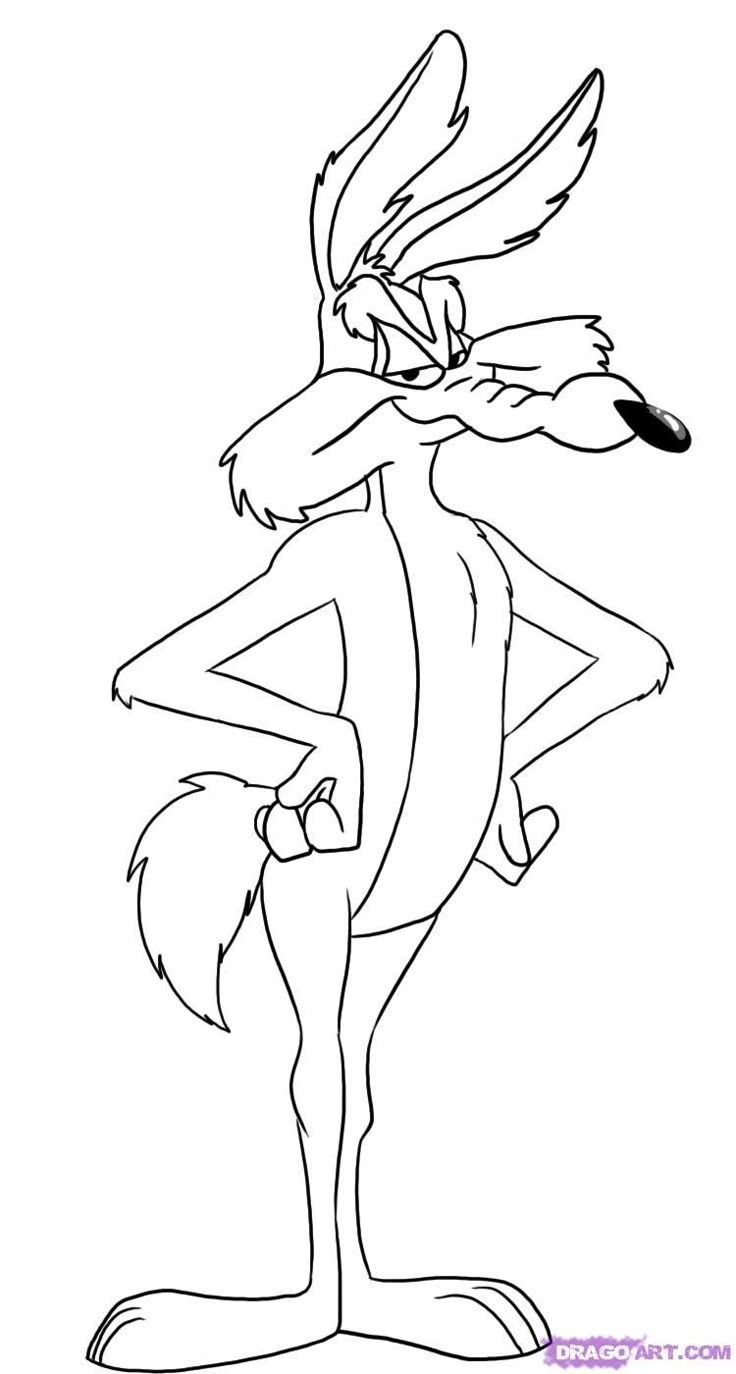 Free Printable Coyote Stencils