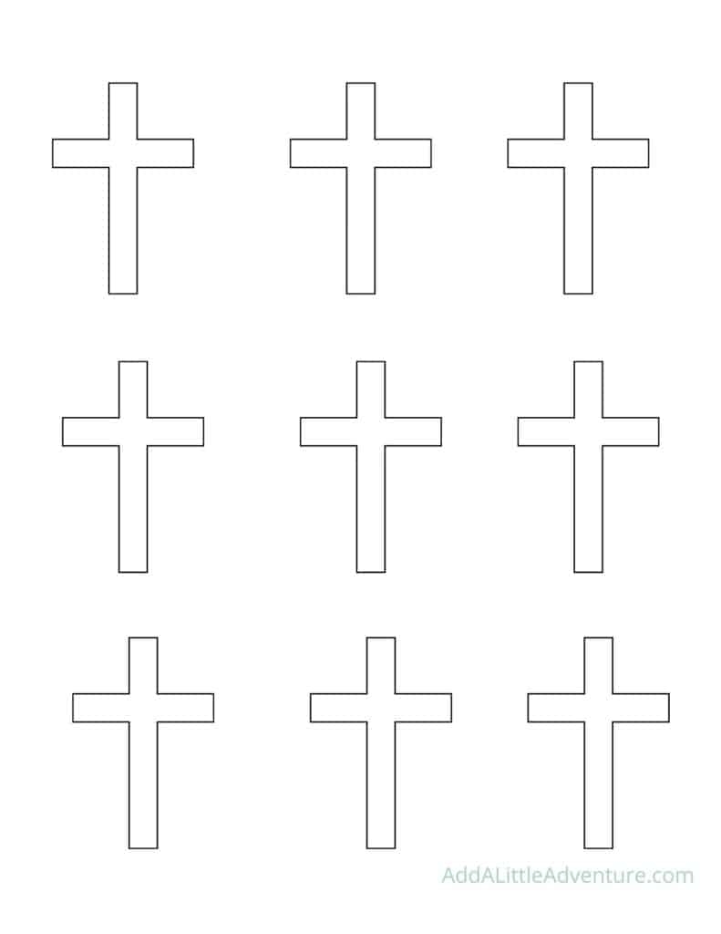 Free Printable Cross Stencils