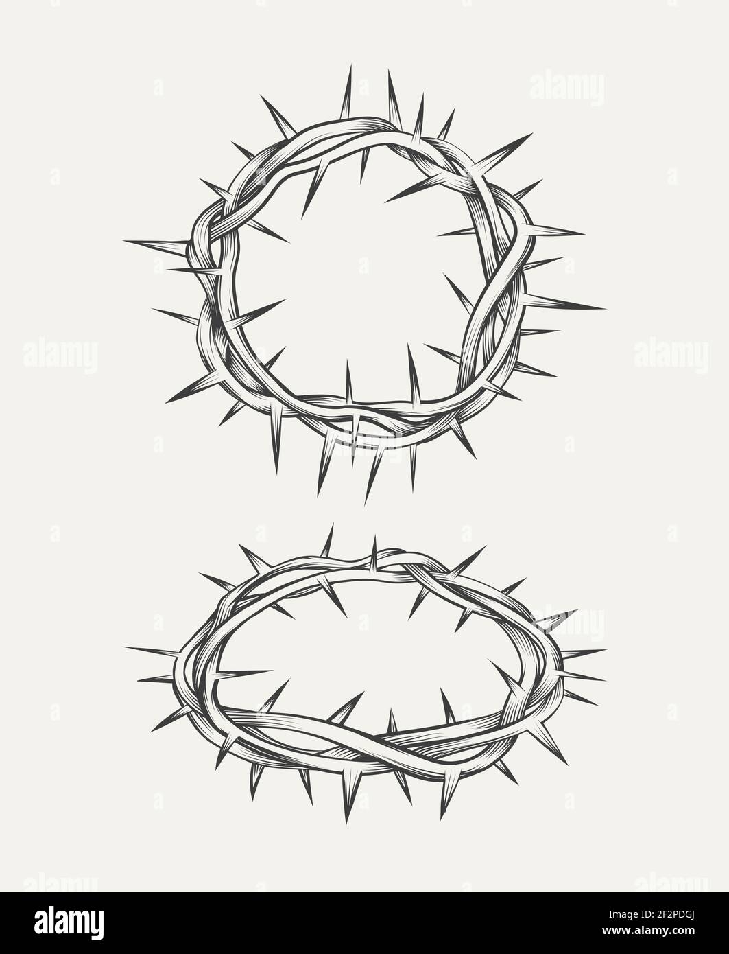Stencil Free Printable Crown Of Thorns