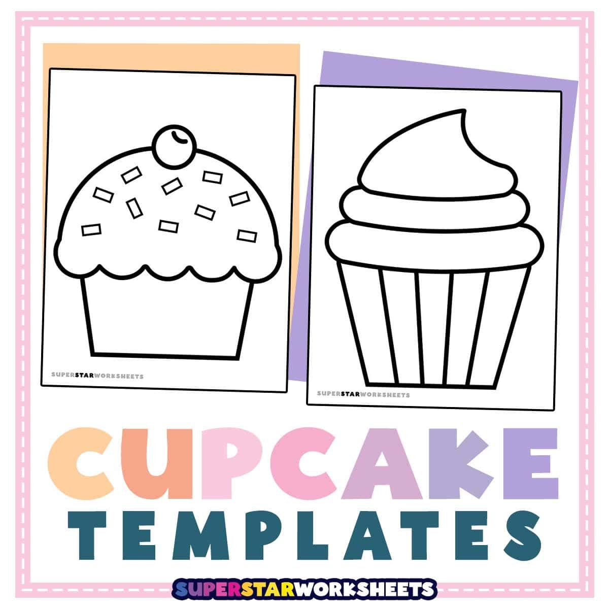 Free Cake Holiday Stencils Printable
