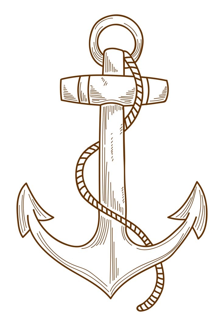 Free Printable Anchor Stencil
