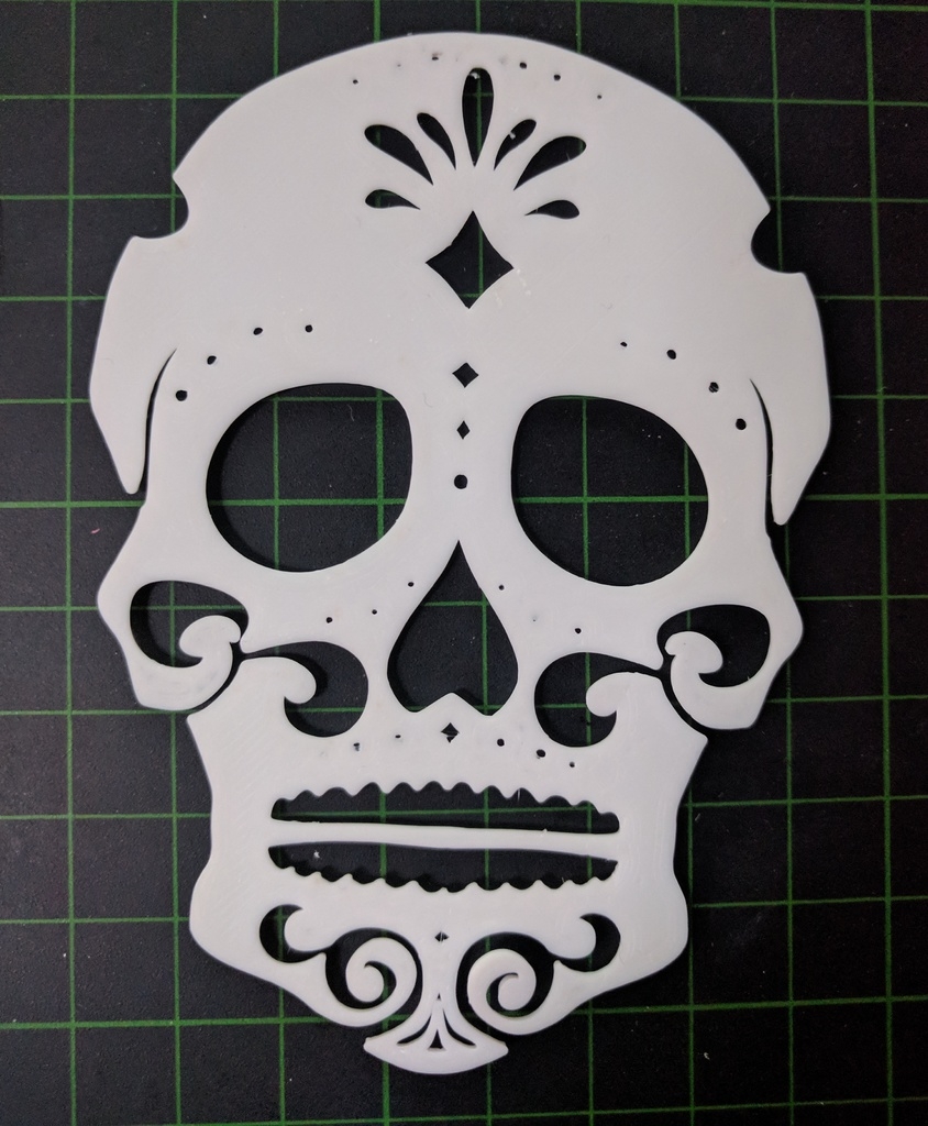 Free 3D Pen Stencils Printable Skulls