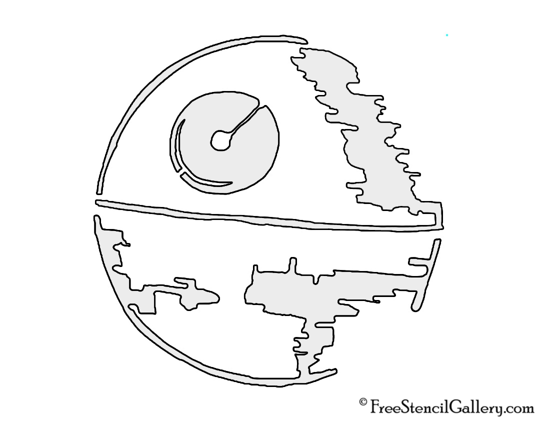 Pumpkin Stencils Free Printable Deathstar