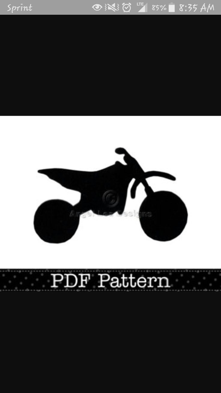 Motorcycle Stencil Templates Free Printable