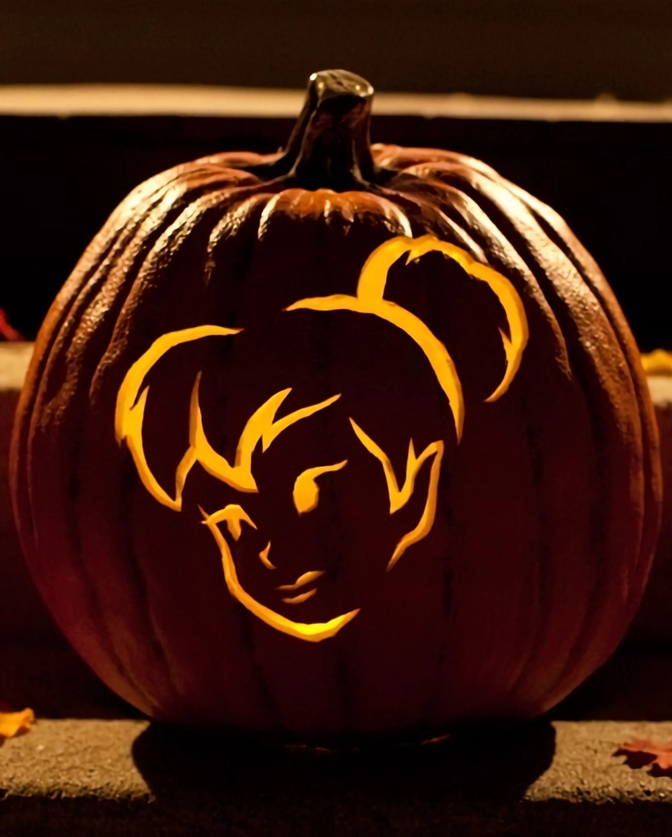 Free Printable Dumbo Pumpkin Stencil