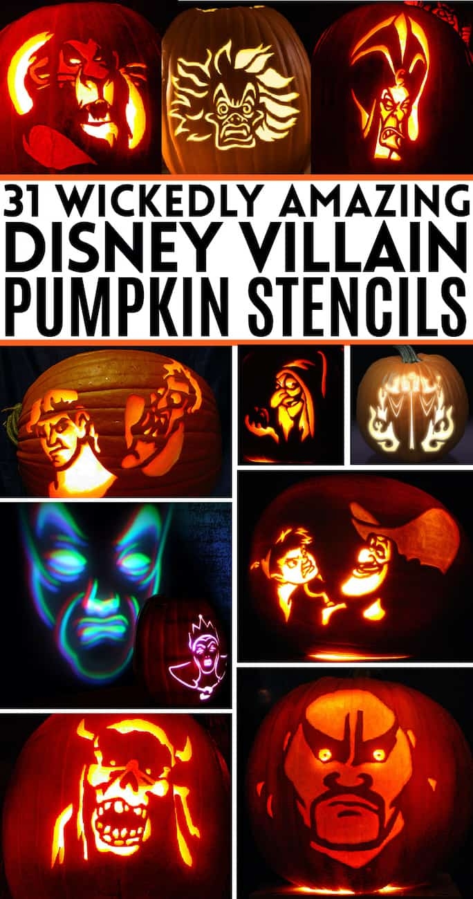 Free Printable Disney Villain Stencil